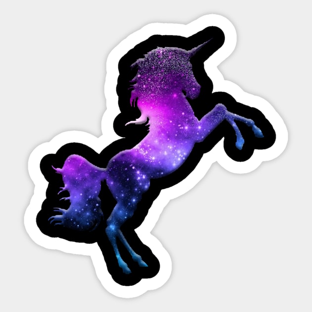 unicorn Sticker by janvimar